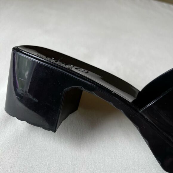 Gucci Black Women's Slide Sandals - Picture 10 of 14